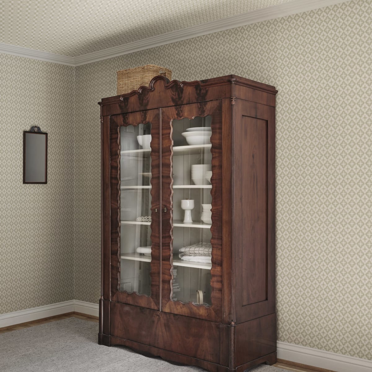 Edvin Wallpaper - Green - Sandberg - S10455 - Premier Wallcovering