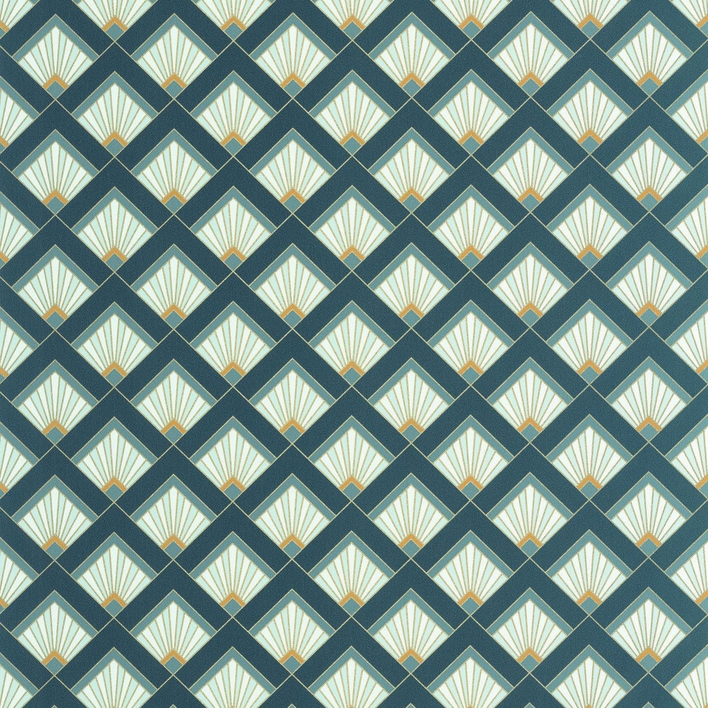 Effervescence Wallpaper - Bleu Canard - Caselio - 105316162 - Premier Wallcovering