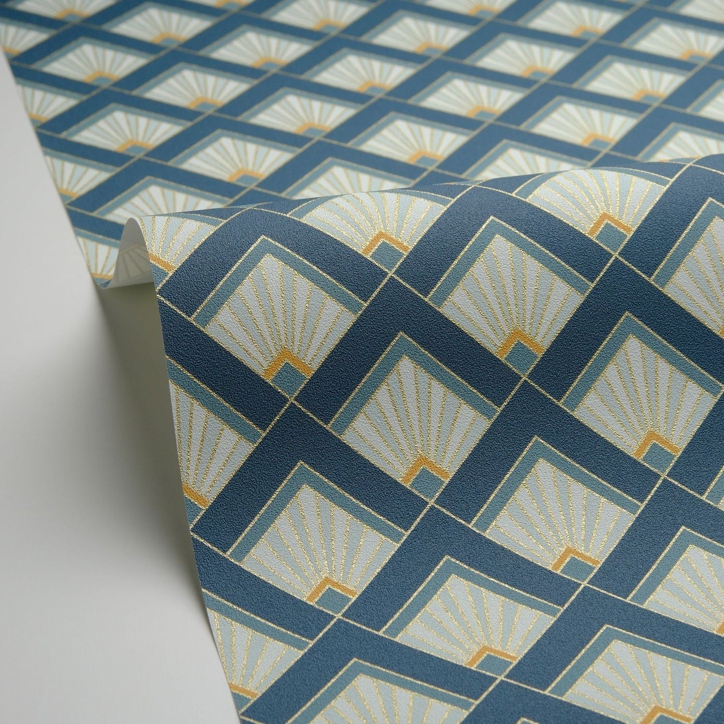 Effervescence Wallpaper - Bleu Canard - Caselio - 105316162 - Premier Wallcovering