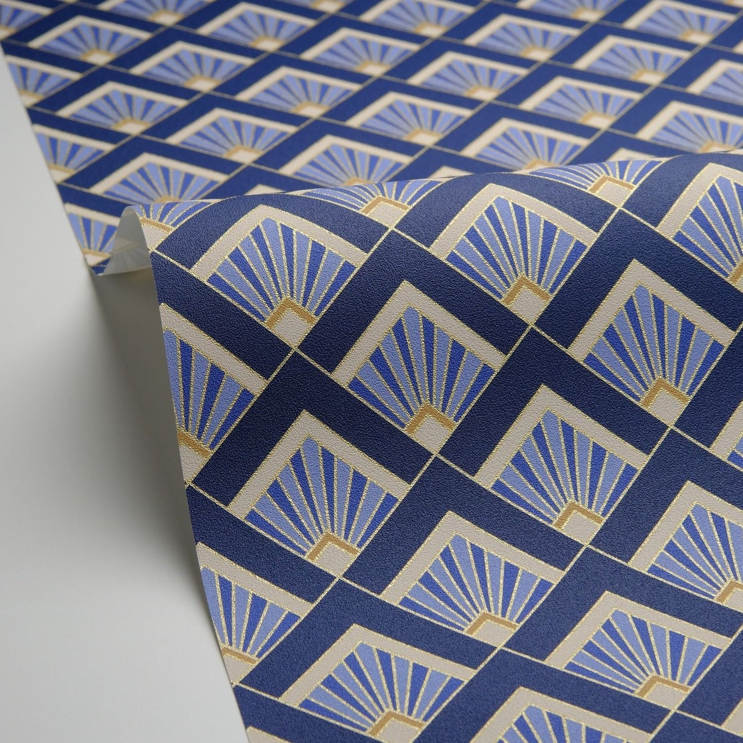 Effervescence Wallpaper - Bleu D Outre Mer - Caselio - 105316060 - Premier Wallcovering