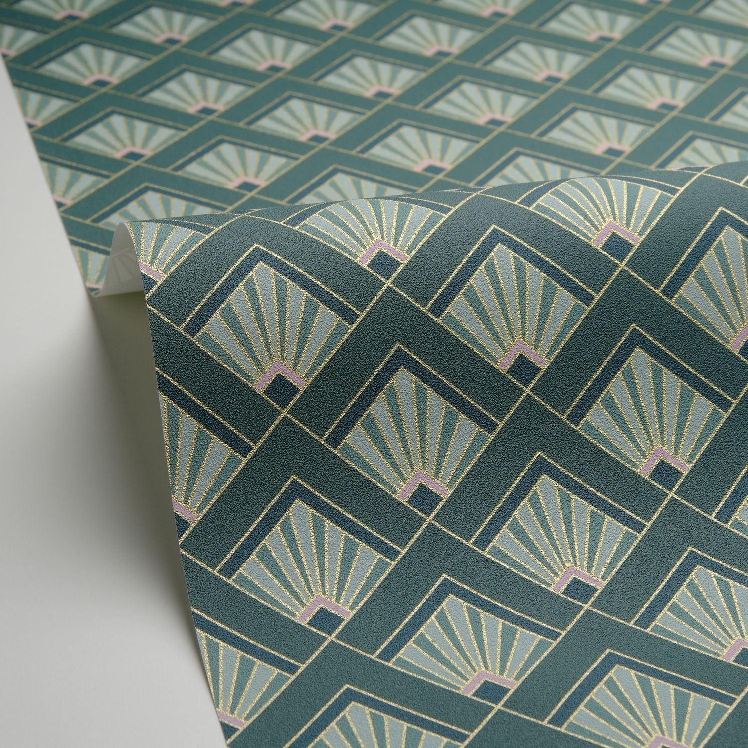 Effervescence Wallpaper - Emeraude Violet - Caselio - 105317024 - Premier Wallcovering