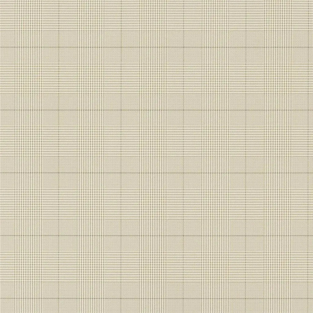 Egarton Plaid Wallpaper - Gunmetal Cream - Ralph Lauren - PRL017/15 - Premier Wallcovering