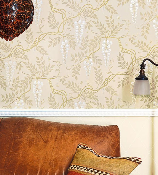 Egerton Wallpaper - Cerise on Dark Hyacinth - 100/9042 - Cole & Son - Premier Wallcovering