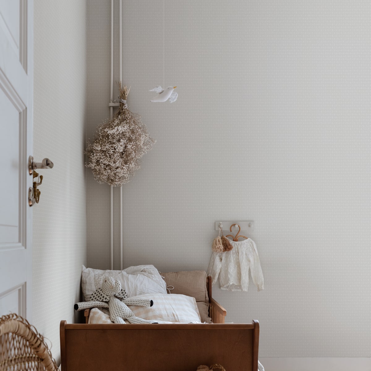 Einar Wallpaper - Sandstone - Sandberg - S10196 - Premier Wallcovering