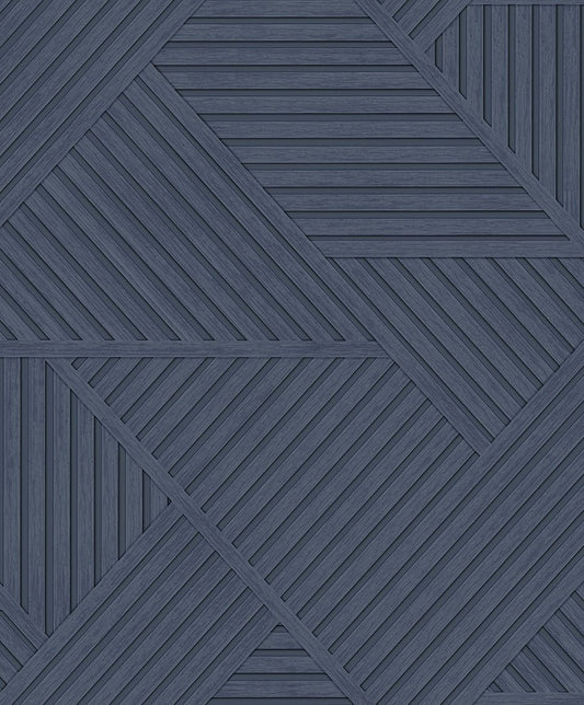 Elba Wallpaper - Navy - Holden Décor - 91410 - Premier Wallcovering