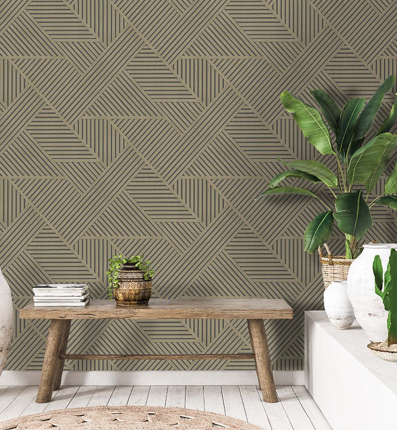 Elba Wallpaper - Natural - Holden Décor - 91411 - Premier Wallcovering