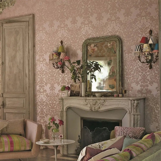 Eldridge Wallpaper - Ivory - P504/05 - Designers Guild - Premier Wallcovering