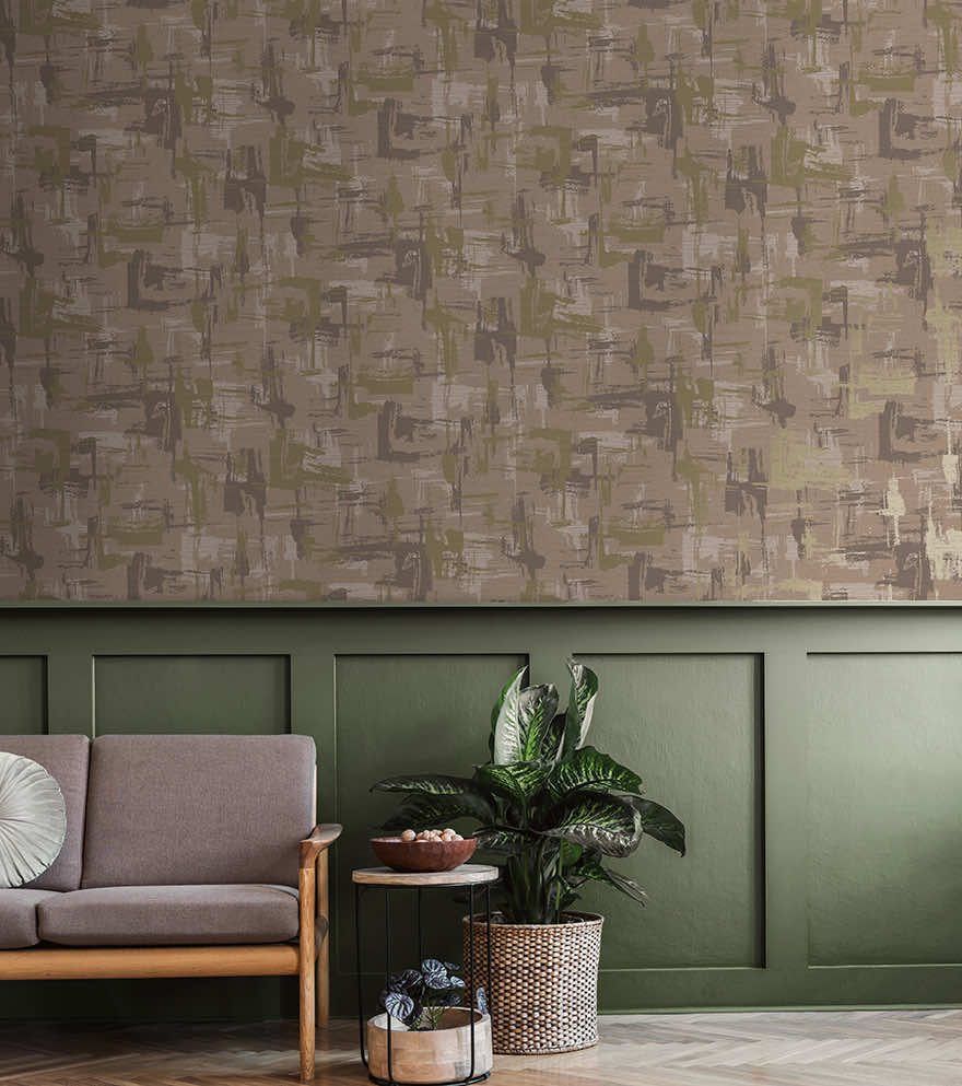 Eleanora Geo Wallpaper - Pink - Holden Décor - 91583 - Premier Wallcovering