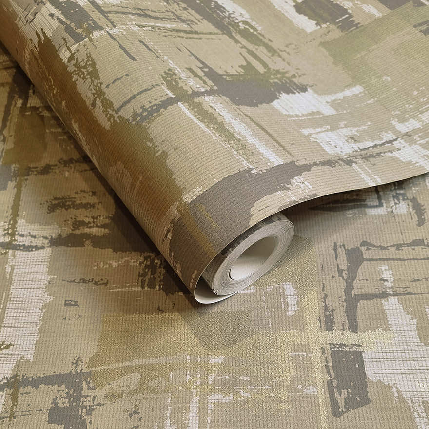 Eleanora Geo Wallpaper - Beige - Holden Décor - 91582 - Premier Wallcovering