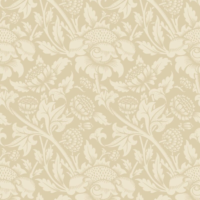 Elegance Damask Trail Wallpaper - Hemp - Hoopla Walls - HWA1243W - Premier Wallcovering