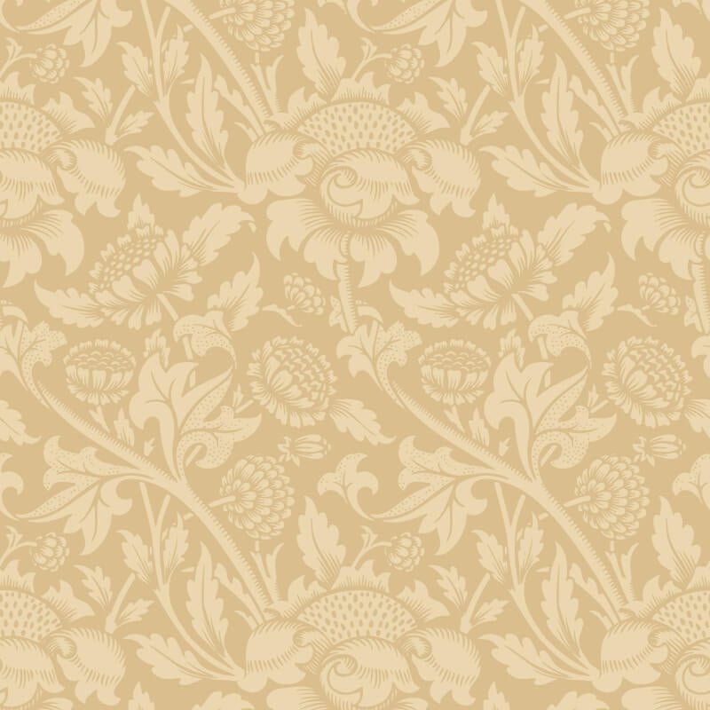 Elegance Damask Trail Wallpaper - Gold - Hoopla Walls - HWA1244W - Premier Wallcovering