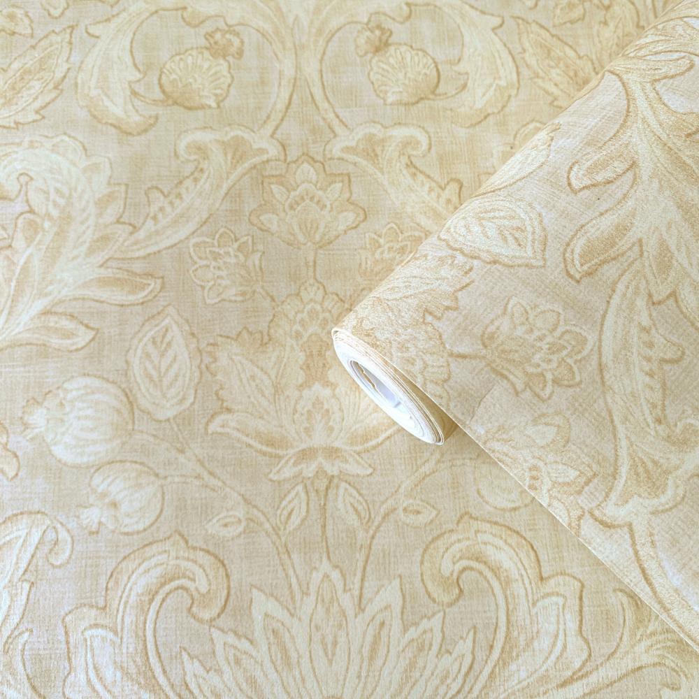 Elegance Damask Wallpaper - Beige - Galerie - DWP0354 - 03 - Premier Wallcovering