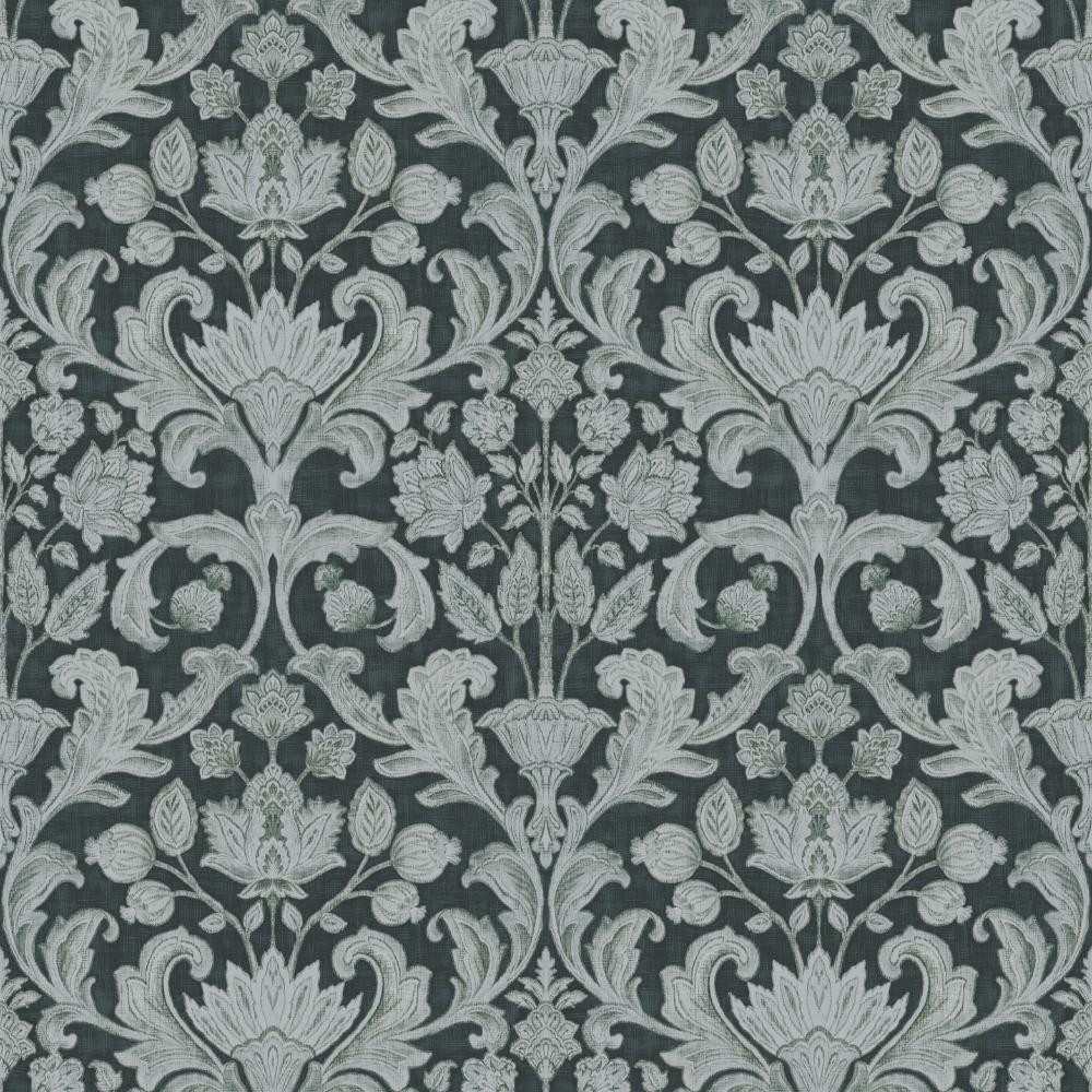 Elegance Damask Wallpaper - Blue - Galerie - DWP0354 - 05 - Premier Wallcovering