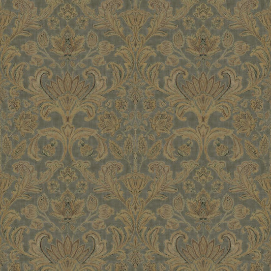 Elegance Damask Wallpaper - Green / Beige - Galerie - DWP0354 - 01 - Premier Wallcovering