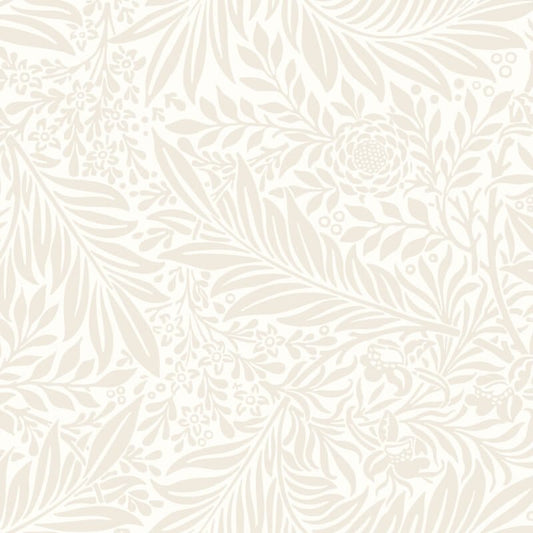 Elegance Leaf Vine Wallpaper - Natural - Hoopla Walls - HWA1229W - Premier Wallcovering