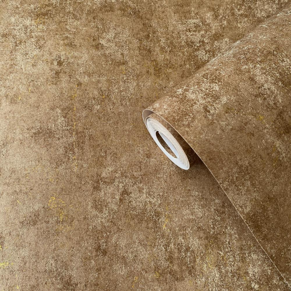 Elegance Metallic Plaster Wallpaper - Bronze Brown - Galerie - AM22009 - 5 - Premier Wallcovering