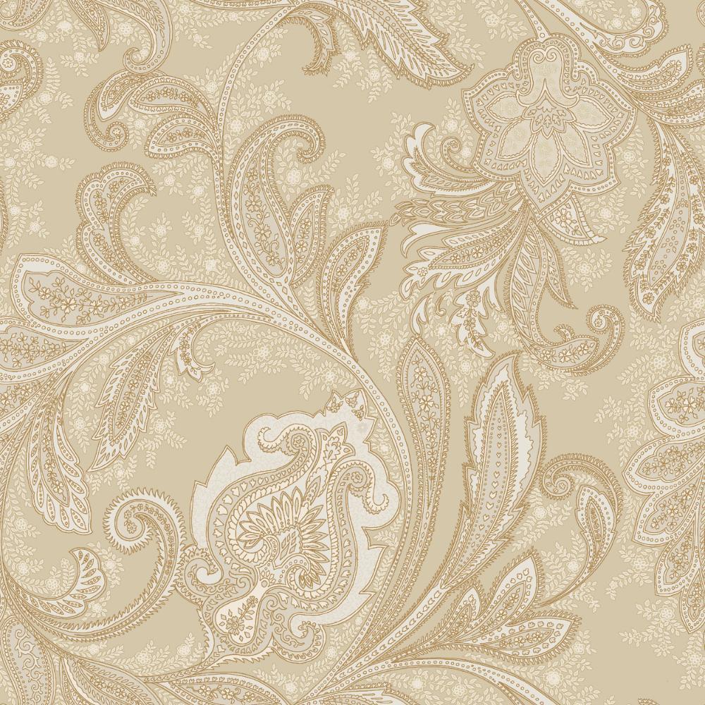 Elegance Paisley Wallpaper - Beige - Galerie - DWP0355 - 03 - Premier Wallcovering