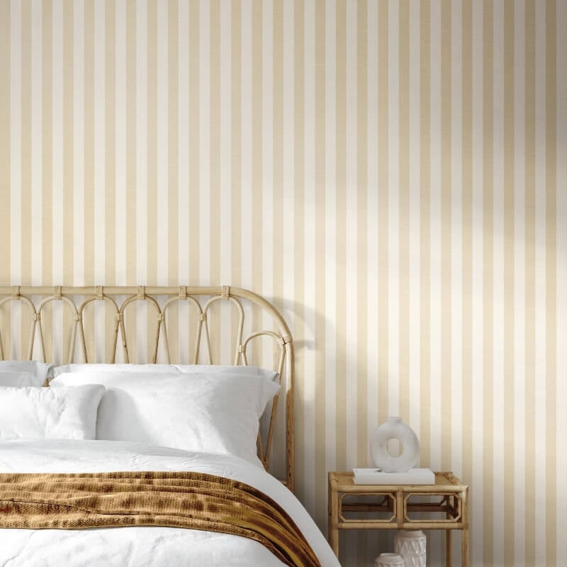 Elegance Shadow Stripe Wallpaper - Oyster - Hoopla Walls - HWA1253W - Premier Wallcovering