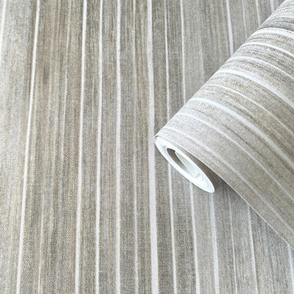 Elegance Vertical Stripe Wallpaper - Silver Grey - Galerie - DWP0352 - 03 - Premier Wallcovering