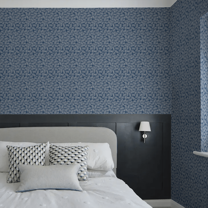 Elements Wallpaper - Indigo - Ohpopsi - GHS50164W - Premier Wallcovering