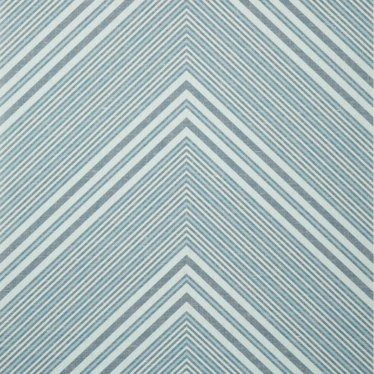 Elevation Wallpaper - Navy & Aqua - Thibaut - T12833 - Premier Wallcovering