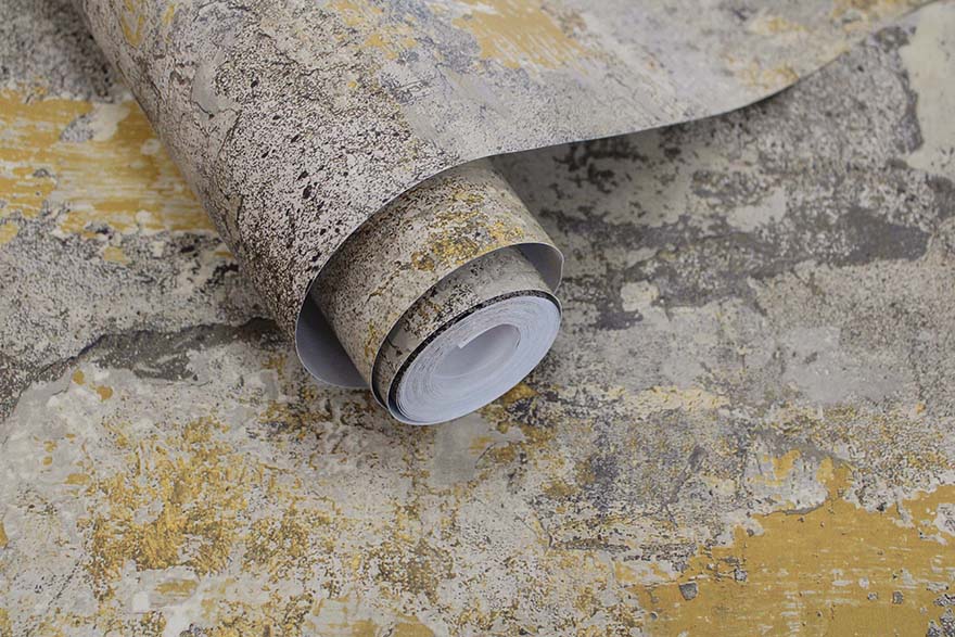 Elgon Wallpaper - Ochre - Holden Décor - 91421 - Premier Wallcovering