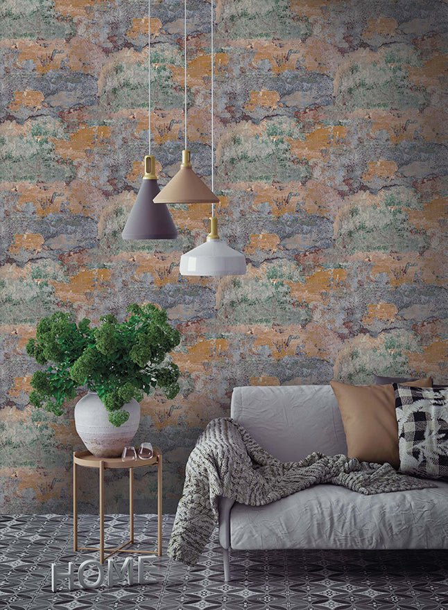 Elgon Wallpaper - Multi - Holden Décor - 91423 - Premier Wallcovering