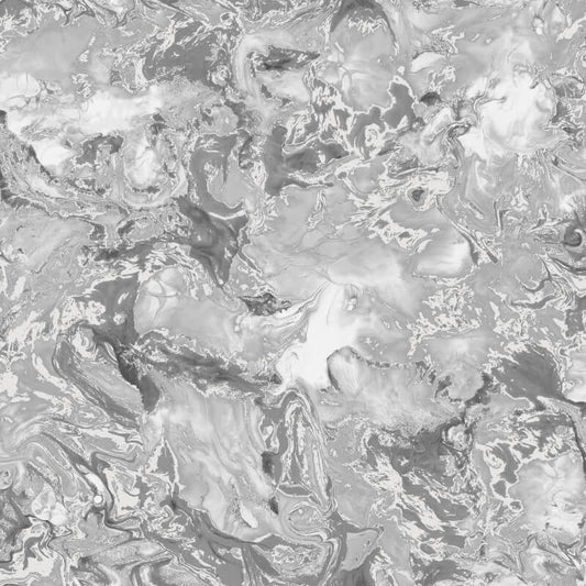 Elixir Marble Metallic Wallpaper - Grey/Silver - Muriva - 166501 - Premier Wallcovering