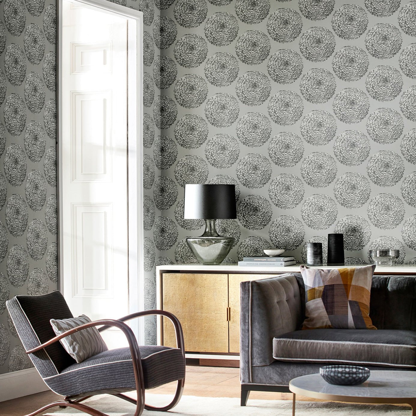 Elixity Wallpaper - Chalk - HM6W112174 - Harlequin - Premier Wallcovering