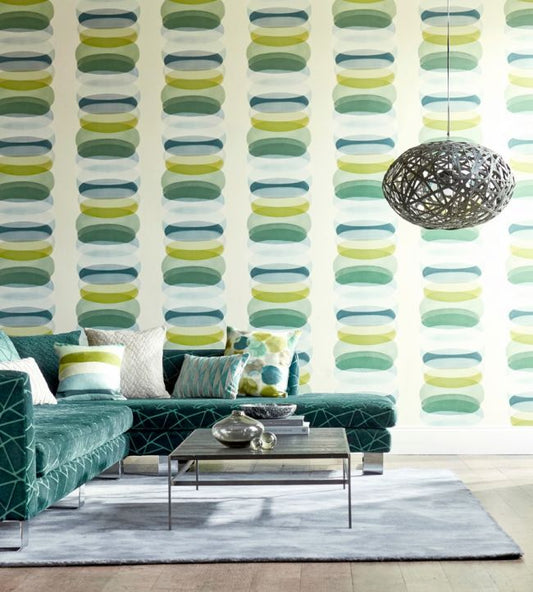 Elliptic Wallpaper - Plum - HM6W112193 - Harlequin - Premier Wallcovering