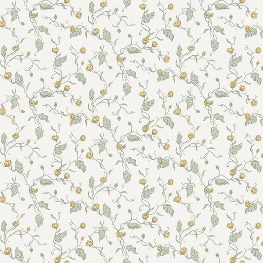Elmire Wallpaper - Spring Green - Sandberg - S10147 - Premier Wallcovering