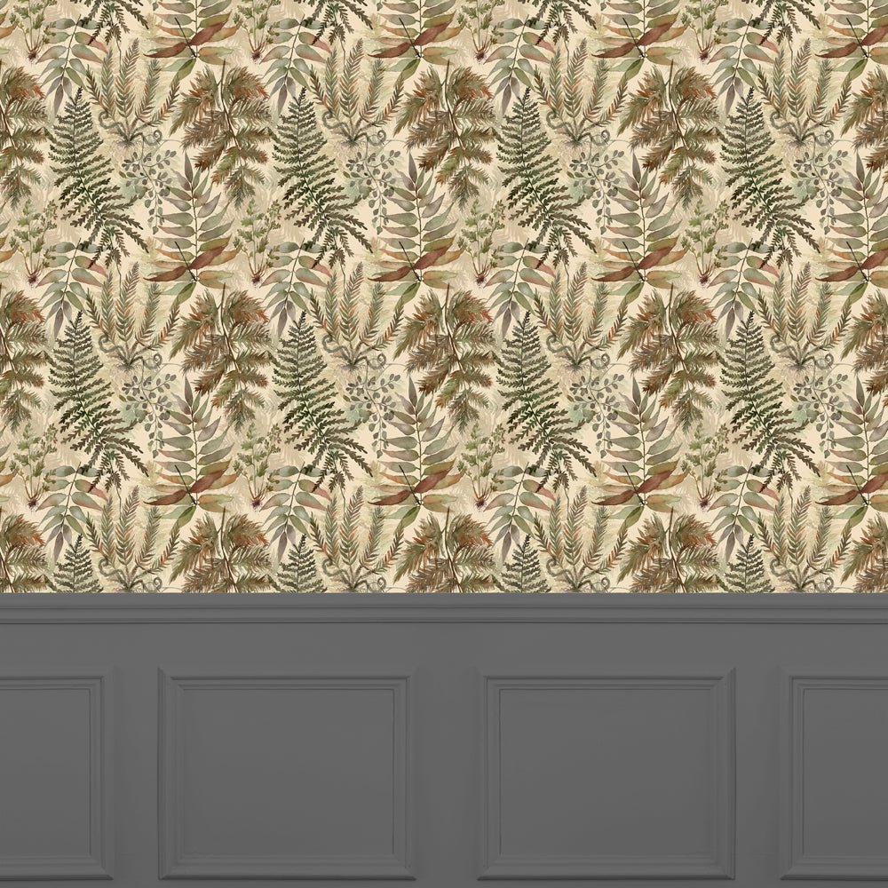 Elowen Wallpaper - Mulberry - Voyage Maison - ELOWEN/WPO/MUL - Premier Wallcovering