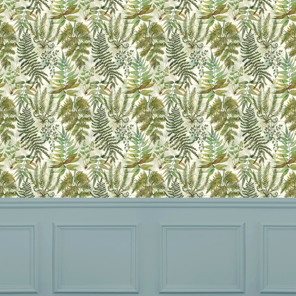 Elowen Wallpaper - Linen - Voyage Maison - ELOWEN/WPO/LIN - Premier Wallcovering