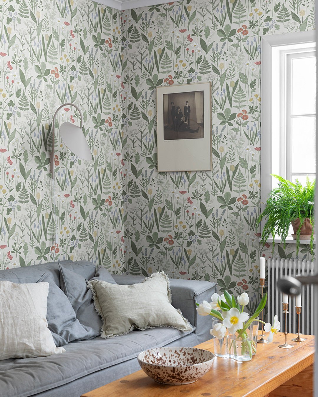 Elsa Wallpaper - Multi - Midbec - 92101 - Premier Wallcovering