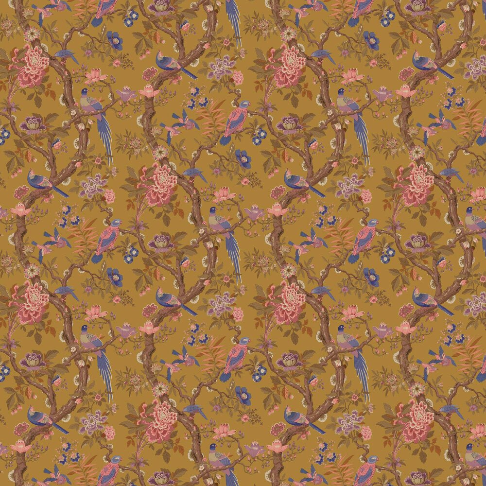 Eltham Wallpaper - Ochre - GP & J Baker - BW45094/7 - Premier Wallcovering