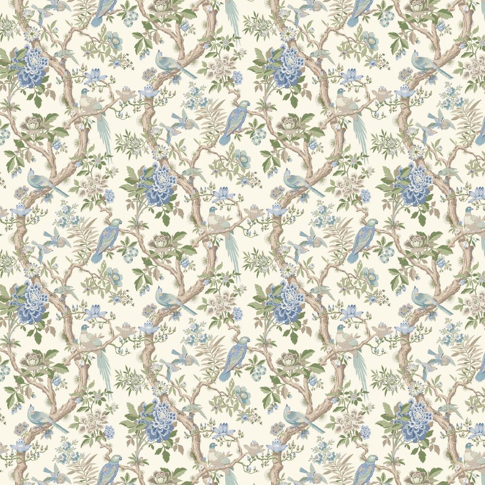 Eltham Wallpaper - Blue - GP & J Baker - BW45094/1 - Premier Wallcovering