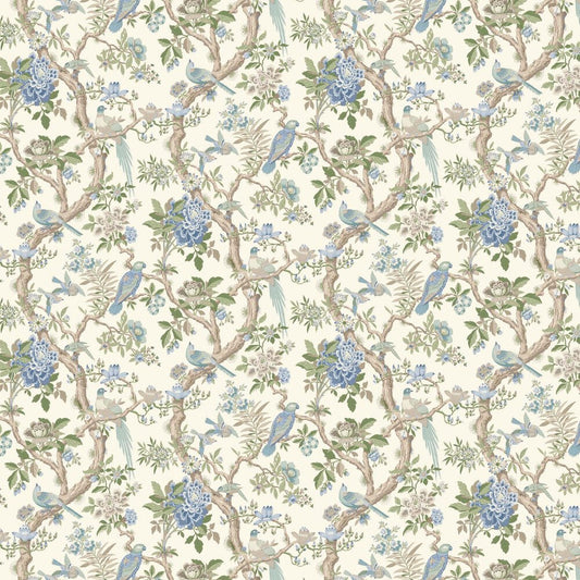 Eltham Wallpaper - Blue - GP & J Baker - BW45094/1 - Premier Wallcovering