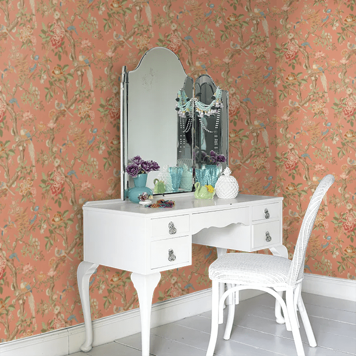 Eltham Wallpaper - Red - GP & J Baker - BW45094/2 - Premier Wallcovering