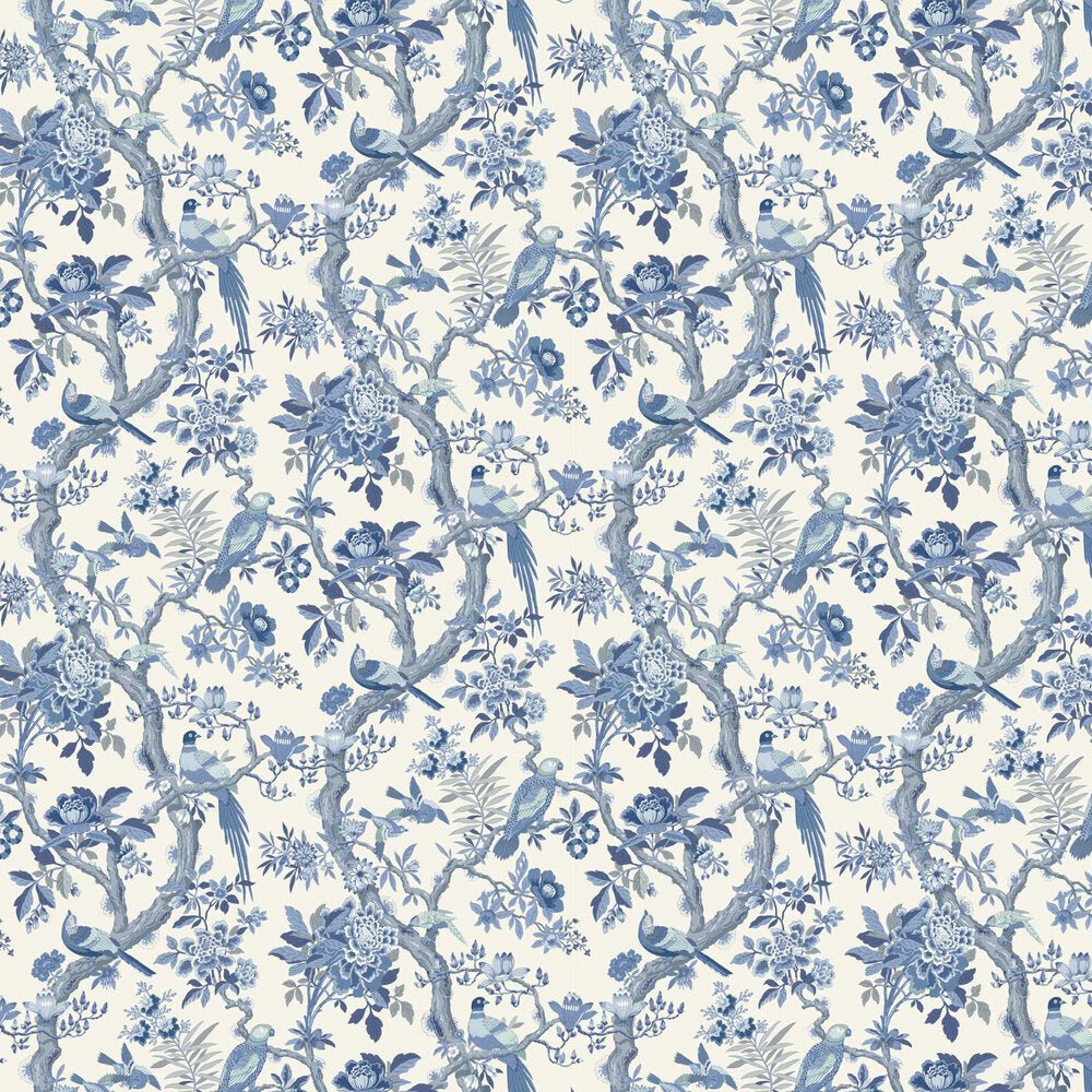 Eltham Wallpaper - Indigo - GP & J Baker - BW45094/5 - Premier Wallcovering