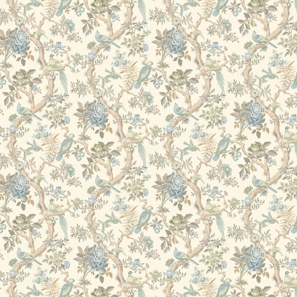 Eltham Wallpaper - Aqua - GP & J Baker - BW45094/4 - Premier Wallcovering