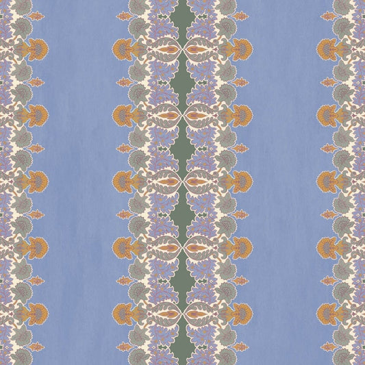 Emania Stripe Wallpaper - House of Hackney - 1 - WA - EMS - DI - AZU - XXX - Premier Wallcovering