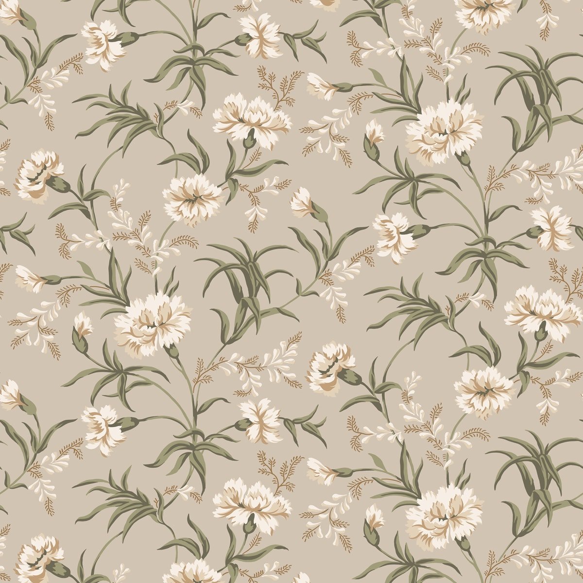 Emilie Wallpaper - Clay - Sandberg - S10563 - Premier Wallcovering