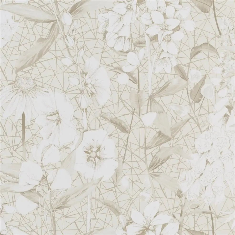 Emilie Wallpaper - Vanilla - Designers Guild - PDG1050/06 - Premier Wallcovering