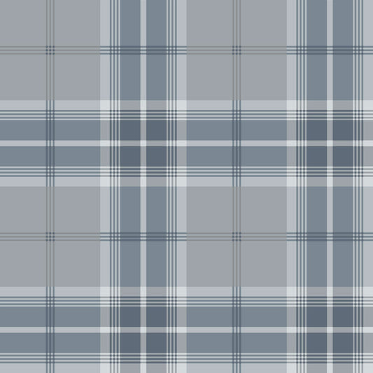 Emma Wallpaper - Blue - Midbec - 92120 - Premier Wallcovering