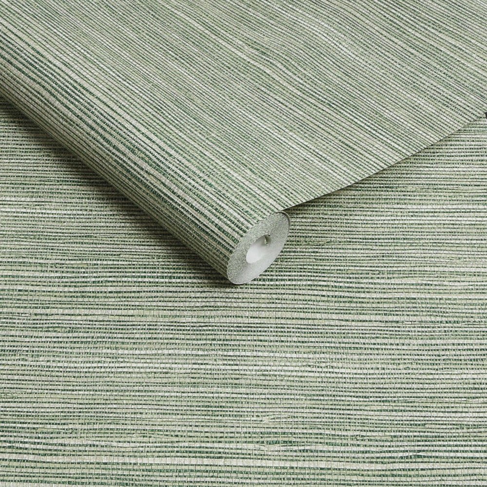 Emperor Grasscloth Wallpaper - Emerald - Superfresco Easy - 128769 - Premier Wallcovering