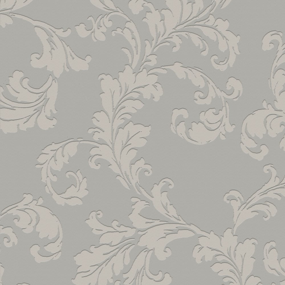 Emporium Acanthus Trail Wallpaper - Dove - Galerie - DWP0250-03 - Premier Wallcovering