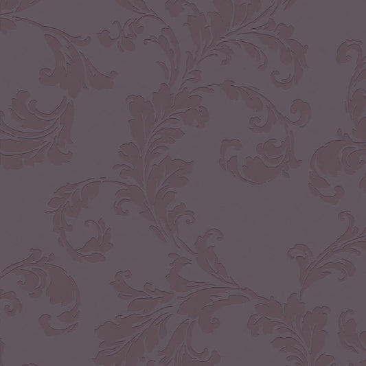 Emporium Acanthus Trail Wallpaper - Purple - Galerie - DWP0250-01 - Premier Wallcovering