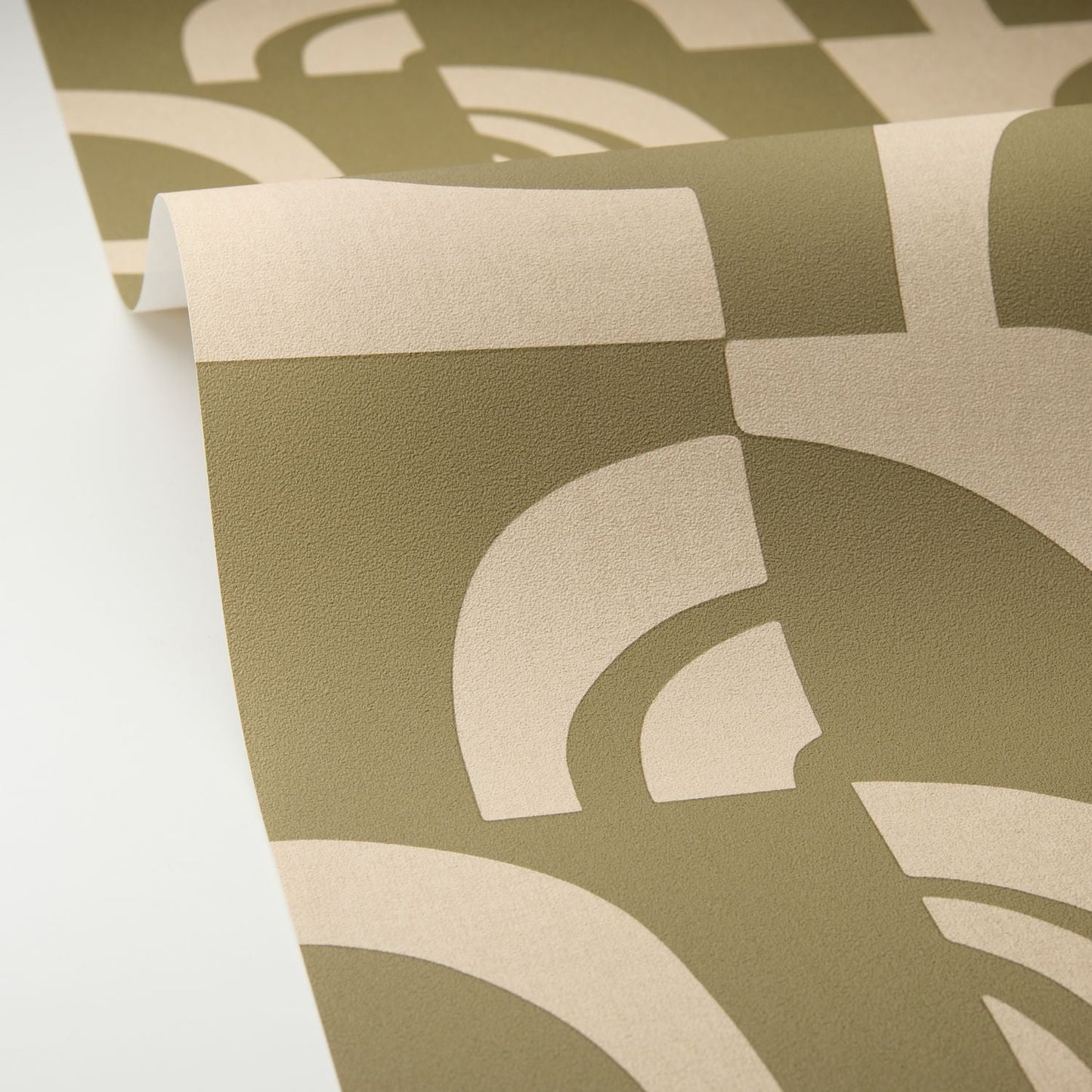 Empreinte Wallpaper - Vert Kaki - Caselio - 106077177 - Premier Wallcovering