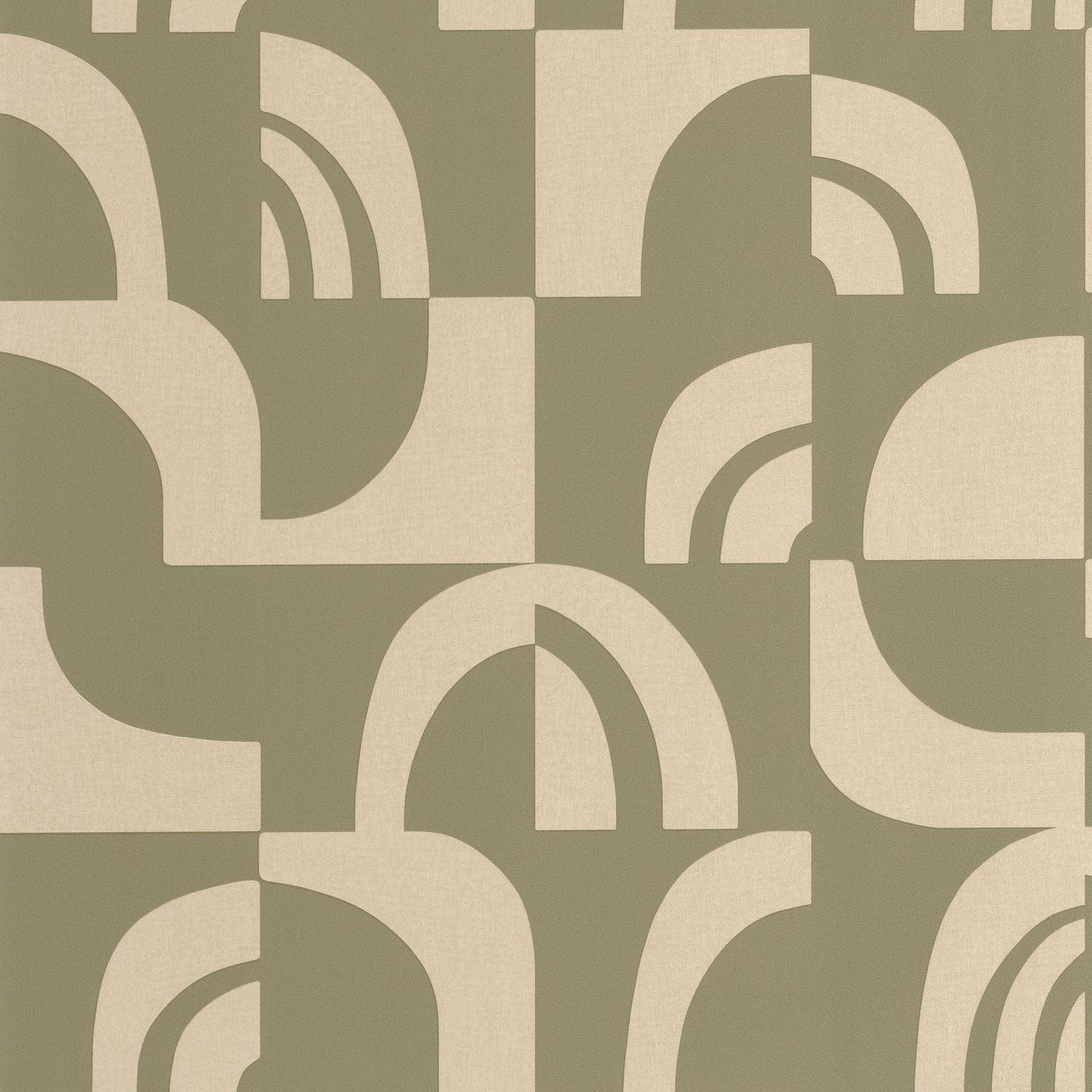 Empreinte Wallpaper - Vert Kaki - Caselio - 106077177 - Premier Wallcovering