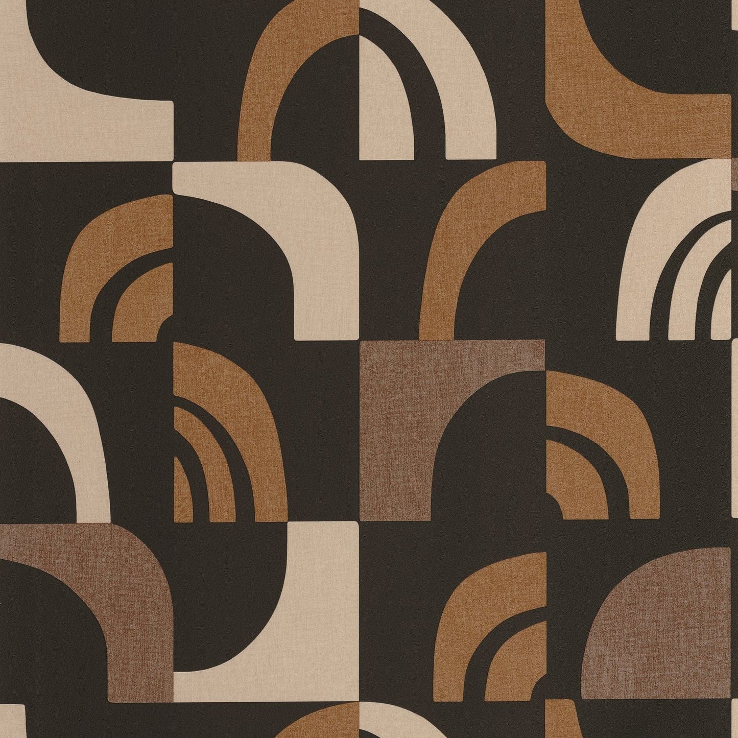 Empreinte Wallpaper - Terre Cuite Noir - Caselio - 106072098 - Premier Wallcovering